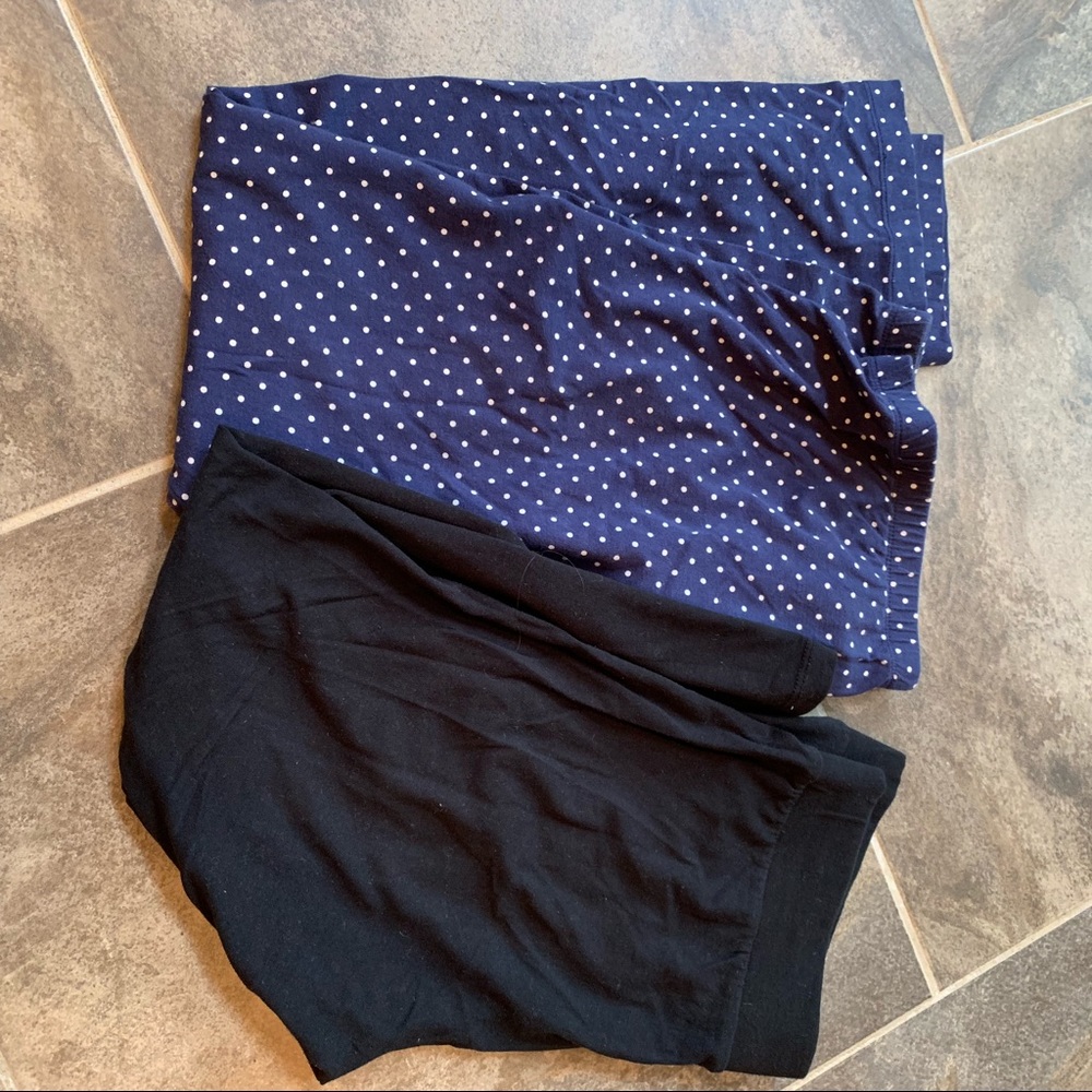 2 pairs Target cotton XL leggings